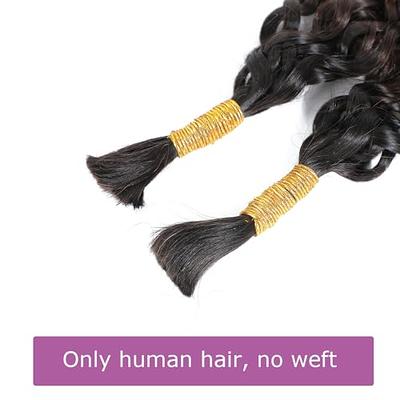 Ombre Water Wave Human Hair for Braiding Wet And Wavy Braiding