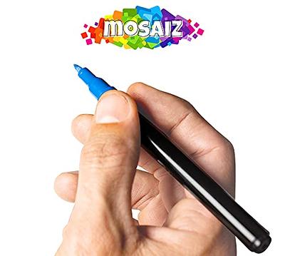 Mosaiz Acrylic Paint Pens for Rock Painting, 15 Colors including Gold and  Silver Metallic Acrylic Paint Markers 0.7 mm Fine Point Pen for Glass, Wood  Crafts, Metal - Yahoo Shopping