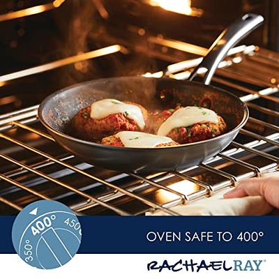 Rachael Ray Cast Iron 4-Qt. Casserole with 10 Griddle, Teal
