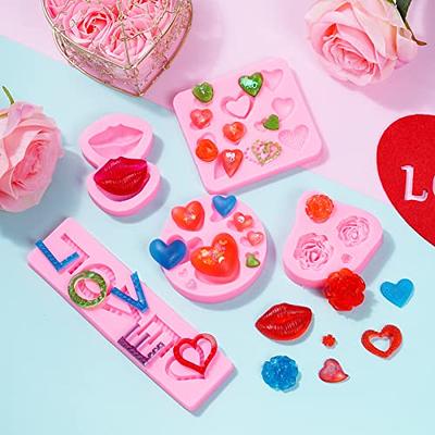 Mini Heart Gummy Candy Mold Silicone Chocolate Gummy Molds Valentine Jelly Candy  Molds Bakery Accessories Kitchen Tool