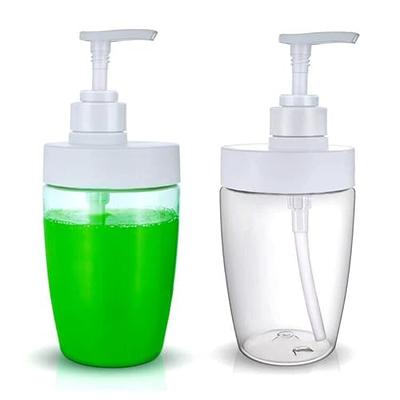 Tanlade Plastic Pump Bottle Dispenser Empty Shower Refillable Dispenser  Shampoo and Conditioner Dispenser Shampoo Bottles Green Amber Soap  Dispenser for Body Wash Lotion Containers (7 Oz, 48 Pcs) - Yahoo Shopping