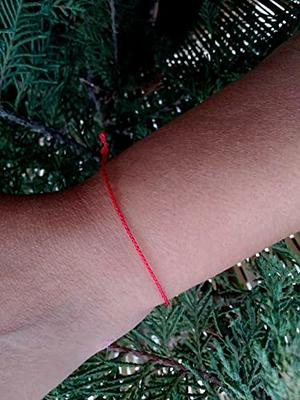 Red string bracelet Protection bracelet Kabbalah bracelet Red string of  fate Red thread bracelet Men Women Kids (Men) - Yahoo Shopping