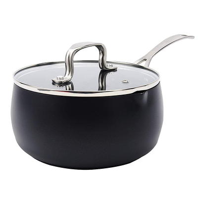 4mm Aluminum Sauce Pan, 6 qt