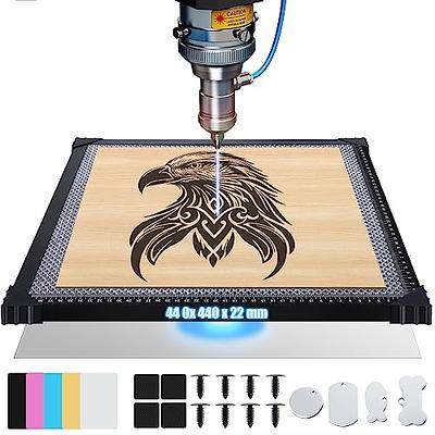 Honeycomb Laser Bed Steel Honeycomb Working Table for Laser Cutter  Engraver, Honeycomb Cutting Table (440x440x22m) 