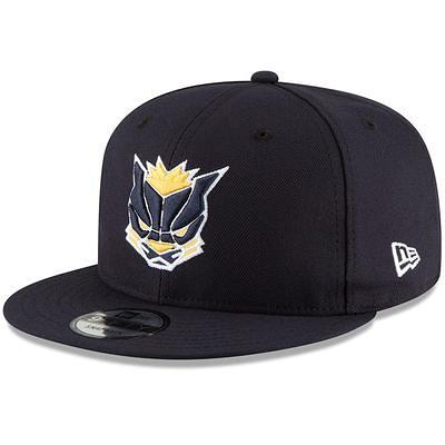 Miami Marlins New Era Team Color Trucker 9FIFTY Snapback Hat - Black