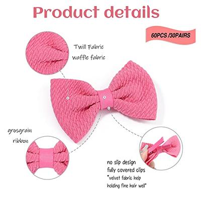 Big Hair Bows for Girls with Alligator Clips Tulle Cute Handmade