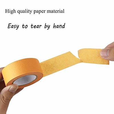 Youking White Masking Tape 2 Inch Wide, Easy Tear Painter'S Tape. 2Rolls  Paintin