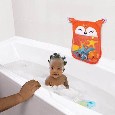 Bath Toy Organizer Kids Bathroom Storage Mesh Bag Fast Dry Bathtub Toy  Holder Net Bin with Suction Cup 