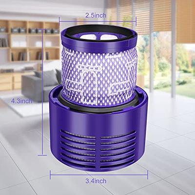 Filters Replacement for Dyson Vacuum Cleaner V10 Cyclone Series, V10  Absolute, V10 Animal, V10 Total Clean, V10 Motorhead, SV12 Replace Part