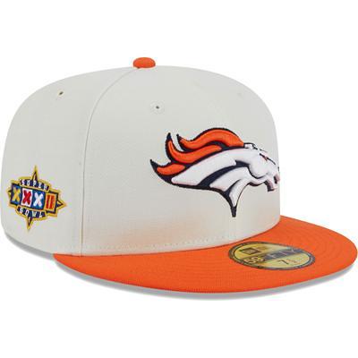 New Era Orange Denver Broncos Word 9FIFTY Snapback Hat