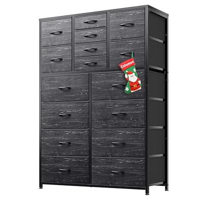6 Drawer Dresser Storage Tower Plastic Closet Organizer Locker Unit w/ 4  Wheels