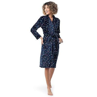 3 Pack: Womens 100% Cotton Sleep Shirt - Soft Printed Sleep Dress