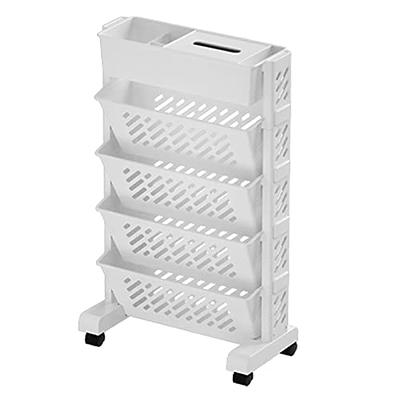 3Tier Rolling Utility Cart Rolling Paper Organizer Cart Rolling Storage Cart  Movable Bookshelf Cart Art Cart Organizer Multi-Functional Storage Trolley  for Classroom Home - Yahoo Shopping