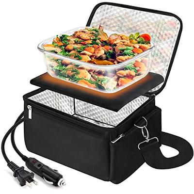 Portable Oven 3 in 1 Food Warmer Heated Lunch box, 12V 24V 110V Electric Heated  Lunch Box for Cooking and Reheating Food in Work, Car, Truck, Camping -  Yahoo Shopping