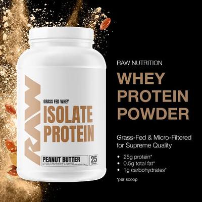  Ryse Loaded Protein Powder, 25g Whey Protein Isolate &  Concentrate, with Prebiotic Fiber & MCTs, Low Carbs & Low Sugar