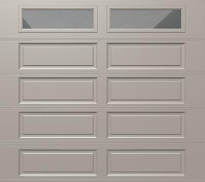 Clopay Classic Steel 8 ft. X 7 ft. Non-Insulated Solid White Garage Door  HDB - The Home Depot