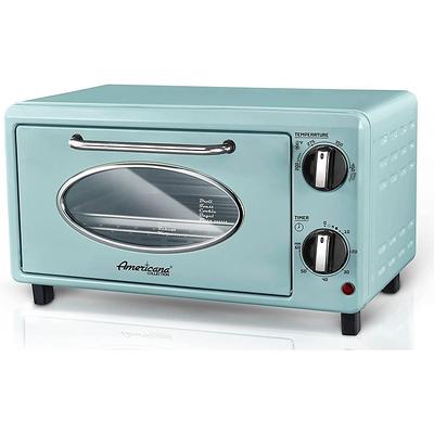 Galanz 2 Slice Retro Blue Wide Slot Toaster