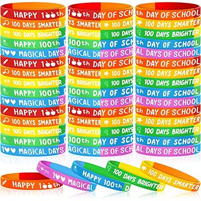 Bulk 100 Pc. Sayings Rubber Bracelet Assortment