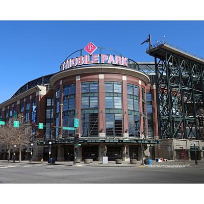 Atlanta Braves Unsigned Truist Park Exterior View Photograph