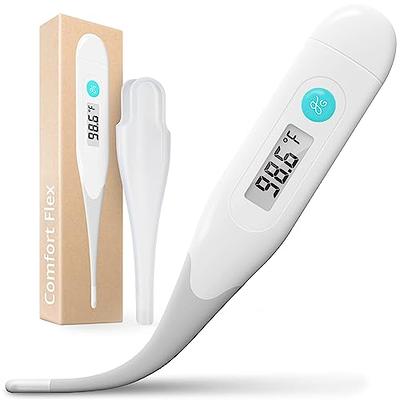 Digital Oral Thermometer for Fever Adults: Rectal, Underarm & Mouth,  Accurate & Fast, Easy@Home Body Medical Temperature Thermometer for Baby  Kids 