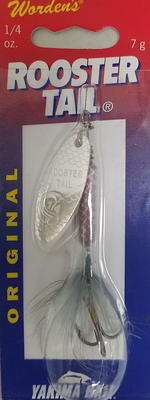 Yakima Bait Worden's Original Rooster Tail Fishing Lure, Gray