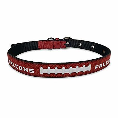 Pets First Atlanta Falcons Tough Nylon Rope & Squeaker Football Dog Toy -  Black - Sports Diamond