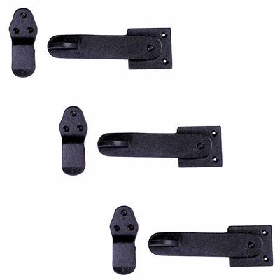 Black Wrought Iron Gate Flip Latch 5.75 L Antique Two Sided Flip Lock Rust  Resistant Powder Coated Pack of 10 Renovators Supply - Yahoo Shopping