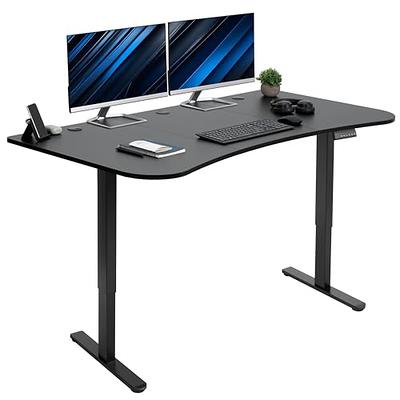 SHW Home Office 32-Inch Computer Desk Black