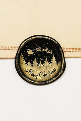 Merry Christmas/Christmas Deer Wax Seal Stamp /Santa Claus Seal Stamp/  Custom Sealing Wax Stamp/Wedding Stamp - Yahoo Shopping