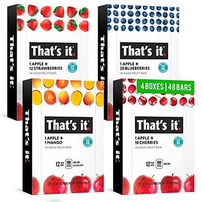 Thats it Fruit Bars Snack Gift Box ( 20 Pack )100% All Natural,  Gluten-Free, Veg 