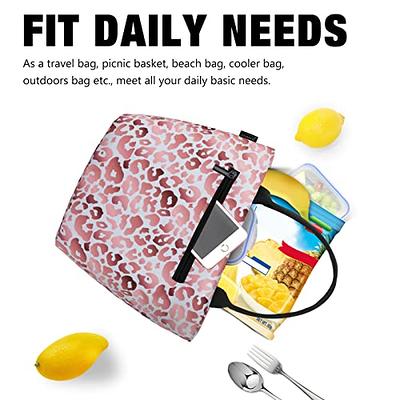 Aosbos Lunch Bag Women Insulated Thermal Lunch Box Cooler Tote Bag