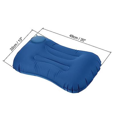 PATIKIL Camping Pillow, 2 Pack Portable Camp Beach Pillow Ultralight  Inflatable Travel Airplane Pillow Lumbar Support for Hiking Backpacking,  Blue Black - Yahoo Shopping