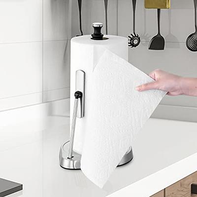 Standing Paper Towel Holder Tension Arm Paper Towel Holder