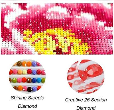 RICUVED Diamond Painting Kits for Adults, Dog Diamond Art Kits Full Drill  5D Animal Diamond Painting Art, Golden Retriever Gem Dots Art and Crafts  for