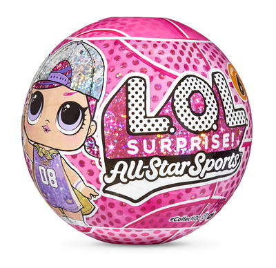 LOL Surprise All-Star B.B.s Sports Sparkly Basketball Series Dolls