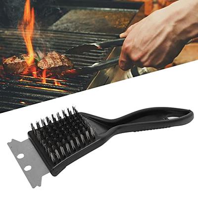 Glomora Barbecue Brush, Outdoor BBQ Grill Cleaner, Stainless Steel Wire,  Extended Handle, Wall - Hanging Design - Yahoo Shopping