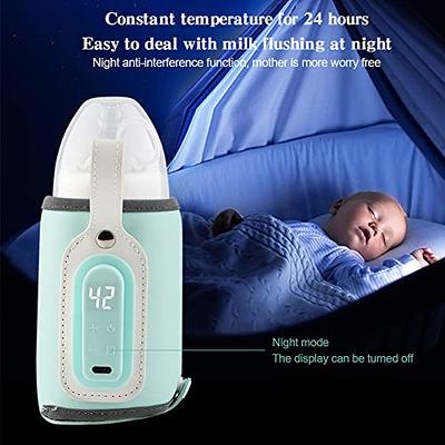  2 Pcs USB Portable Bottle Warmer Travel Milk Hot Keeper USB  Travel Infant Bottle Keep Warmer Thermostat for Indoor Outdoor (Dinosaur  Style) : Baby