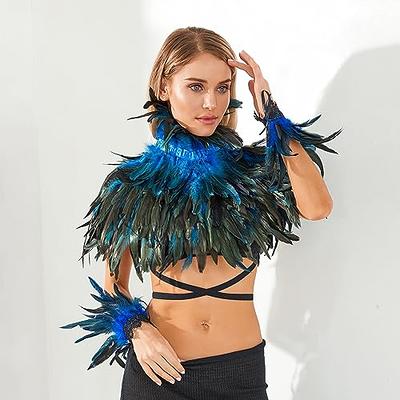 10 Pack 6.6ft Colorful Feather Boas Natural Feather Boa Women Girls Dress  Up Boa for Craft Wedding Party Dress Up Halloween Christmas Costume