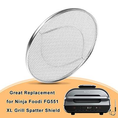 Reusable 5-in-1 Indoor Grill Accessories Stainless Steel Splatter Shield  Fine Mesh And Splatter Screen Safe Cooking For Ninja - AliExpress