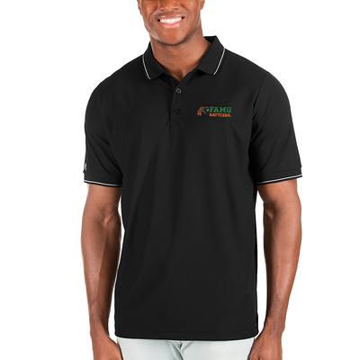 Carolina Panthers Antigua Spark Polo - Black