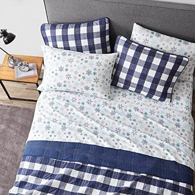 Pure Era 100% Jersey Cotton 4pc Bed Sheet Set Fits Mattress Up to 20 inch Extra Deep Pocket Light Blue King Size