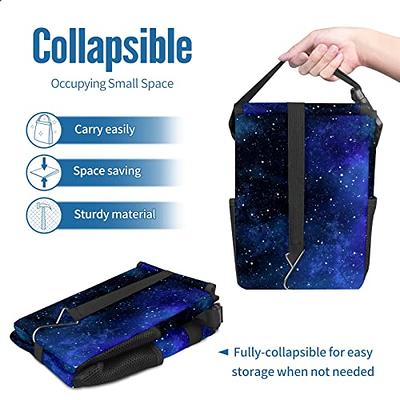 MSINMKOK Blue Night Stars Space Universe Car Trash Can with Lid Collapsible  Reusable Waterproof Car Garage Bag,Automotive Garbage Can,Car Accessories &  Car Organizer - Yahoo Shopping