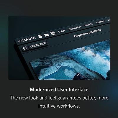 MAGIX Movie Studio 2024 Platinum: Creative video editing for everyone, Video editing program, Video editor, for Windows 10/11 PCs
