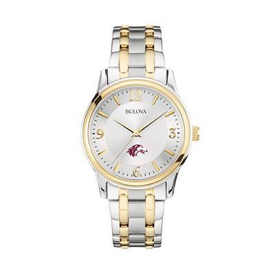 Women's Silver Louisville Cardinals Plexus Stainless Steel Watch