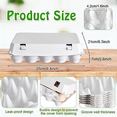 Hushee 30 Pack Empty Egg Cartons Bulk Paper Pulp Egg Cartons Blank  Cardboard Egg Container Chicken Eggs Storage Display Tray Holds 20 Eggs for Egg  Storage Beer Ball Game - Yahoo Shopping