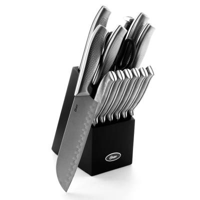 Ginsu Kiso Dishwasher Safe 14pc Knife Block Set Black