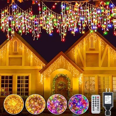 Govee Outdoor String Lights H1, 50ft RGBIC Outdoor Lights with 15 Dimmable  Warm White LED Bulbs