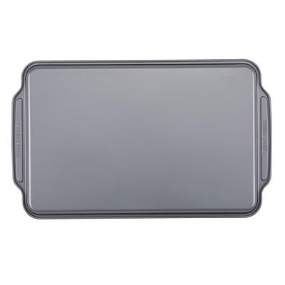 Farberware Nonstick Bakeware, Nonstick Cookie Sheet / Baking Sheet - 10  Inch x 15 Inch, Gray