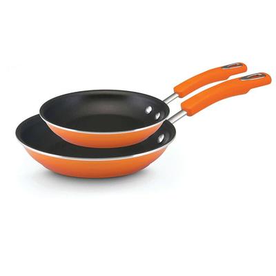 Rachael Ray Classic Brights 10-Piece Porcelain Enamel Nonstick Cookware Set  - Macy's