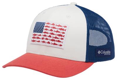Columbia PFG Fish Flag Snapback Cap for Ladies - White/Sunset Red/Carbon -  Yahoo Shopping